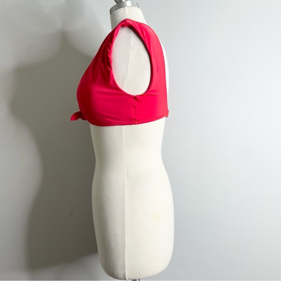 TRINA TURK Getaway Solid Cap Sleeve Bikini Top - Picture 6 of 12